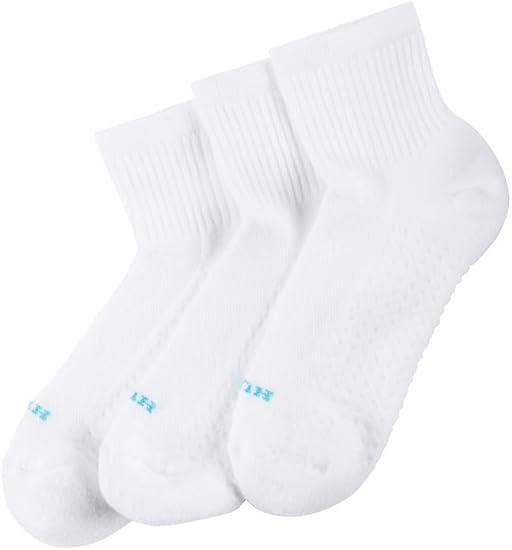 HUE womens Air Sport 3 Pair Pack Mini Crew SocksCasual Sock