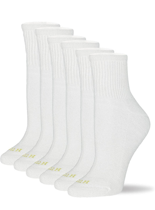 Hue Women's Mini Crew Sock 6 Pair Pack